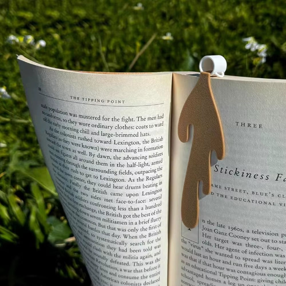 1 Piece  Creativity Coffee Bookmark Book Mark Office School Supplies Funny Gift