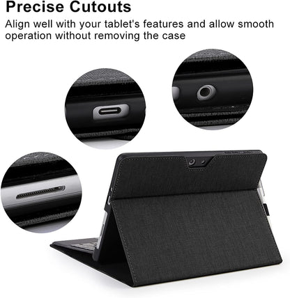 Case for Surface Go 4/Go 3/Go 2/Go, Stylus Holder, Multiple Angle